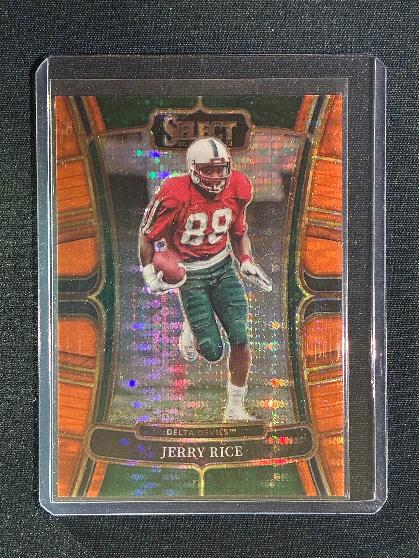 2023 Select Draft Picks JERRY RICE Orange Pulsar 9/26 #94