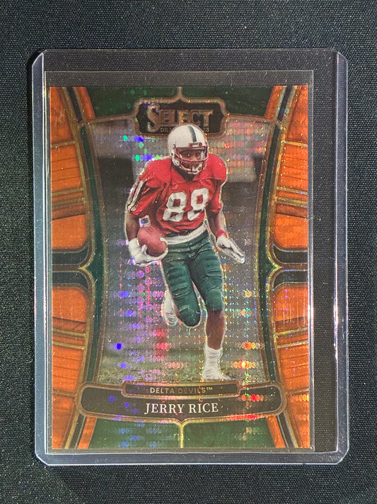 2023 Select Draft Picks JERRY RICE Orange Pulsar 9/26 #94