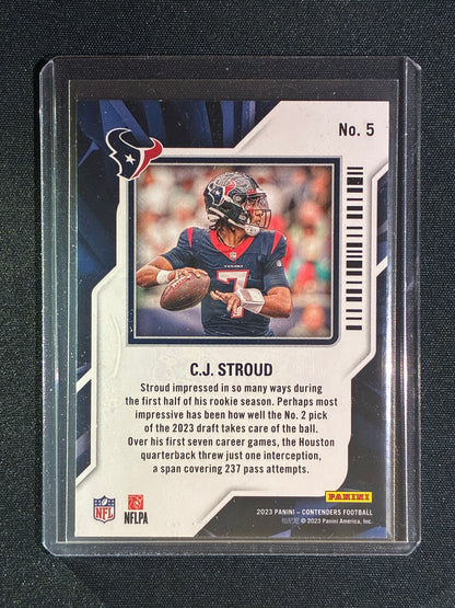 2023 Contenders C.J. STROUD Rookie of the Year Contenders #5