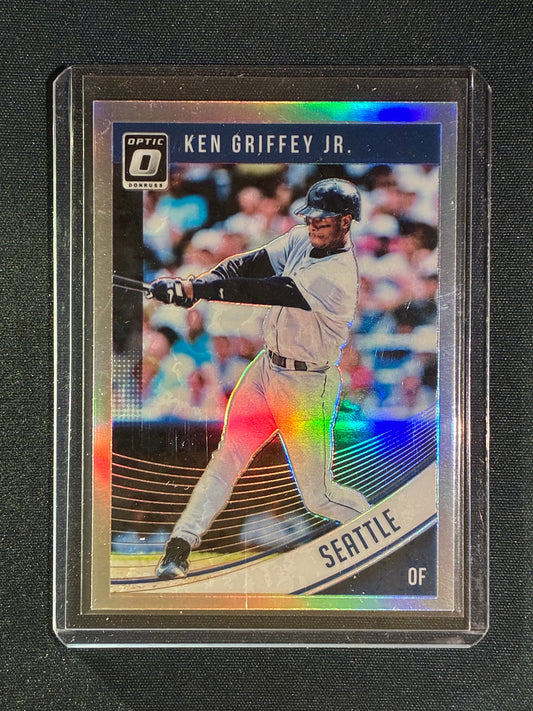 2018 Donruss Optic KEN GRIFFEY JR. Holo Silver Prizm #141