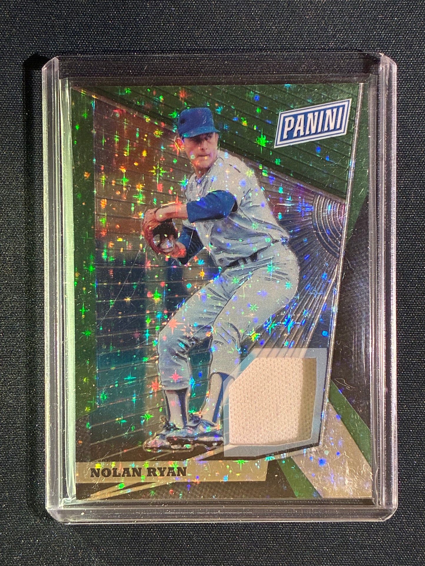 2018 The National VIP NOLAN RYAN Patch Relic Green Stars 24/25 #51