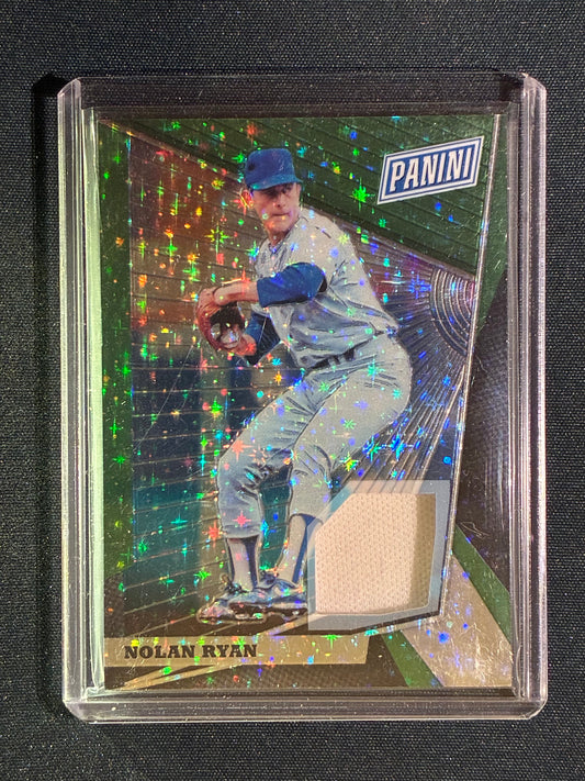 2018 The National VIP NOLAN RYAN Patch Relic Green Stars 24/25 #51