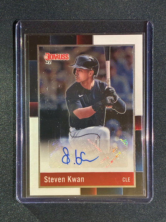 2022 Donruss Optic STEVEN KWAN 1988 Retro Signature Auto Base #SK