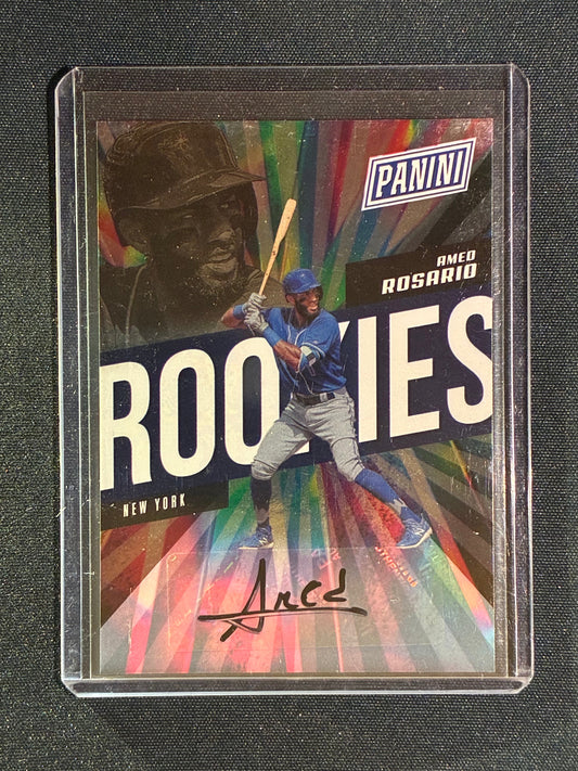 2018 The National AMED ROSARIO Rookies Auto #108