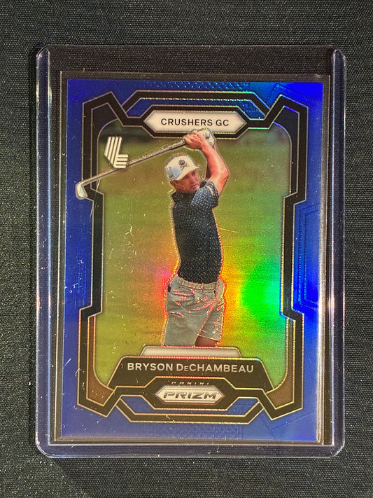 2024 Prizm LIV Golf BRYSON DECHAMBEAU Blue 42/99 #35