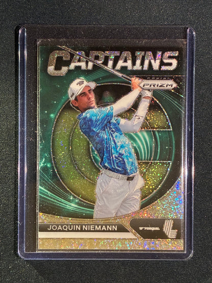 2024 Prizm LIV Golf JOAQUIN NIEMANN Captains White Sparkle 074/299 #71