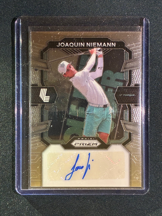 2024 Prizm LIV Golf JOAQUIN NIEMANN Signatures Auto Base #JNI