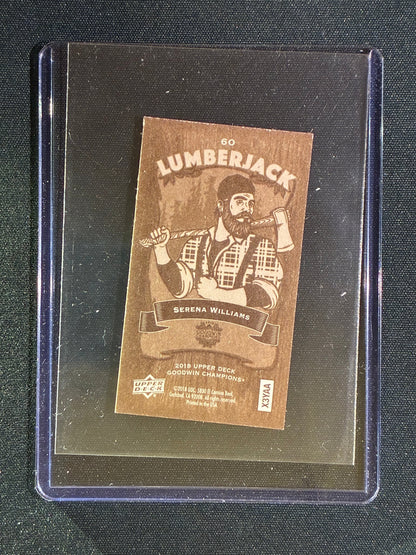 2018 Goodwin Chamions SERENA WILLIAMS Lumberjack Mini #60