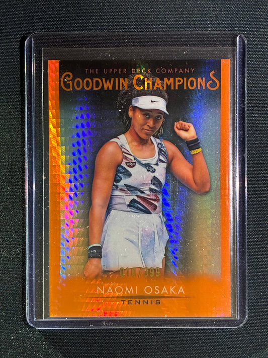 2021 Goodwin Champions NAOMI OSAKA Orange Hyper 10/399 #15