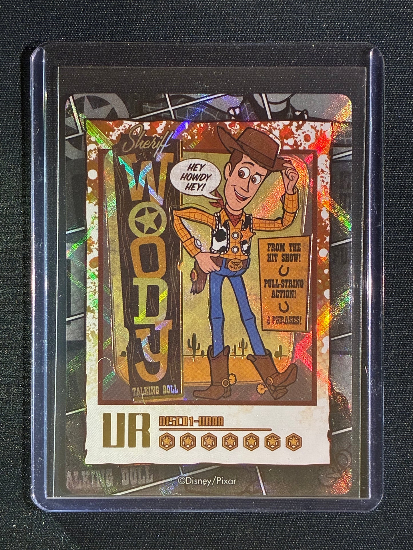 2023 Disney Pixar Genesis of Adventure WOODY UR #08