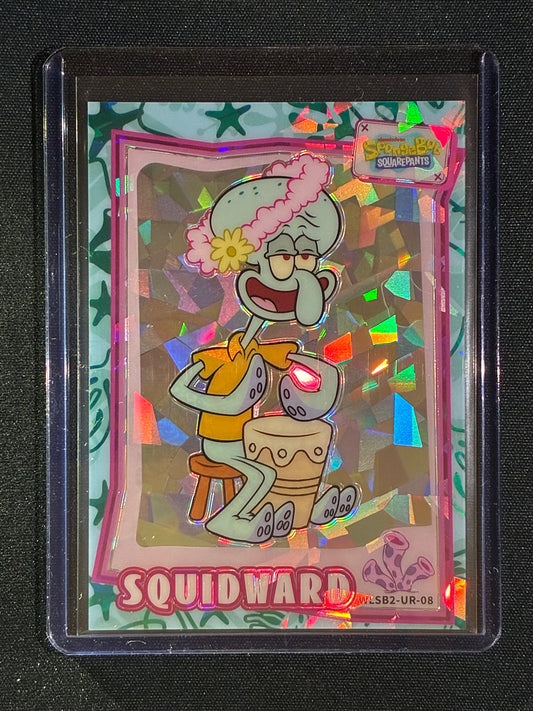 2024 Vanluck Spongebob Squarepants SQUIDWARD UR Blue Cracked Ice #08