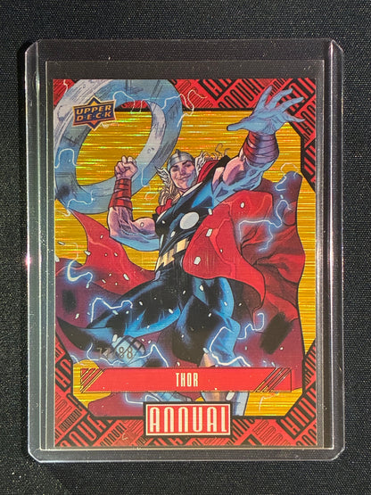 2023-24 Marvel Annual THOR Gold Linearity 77/88 #86
