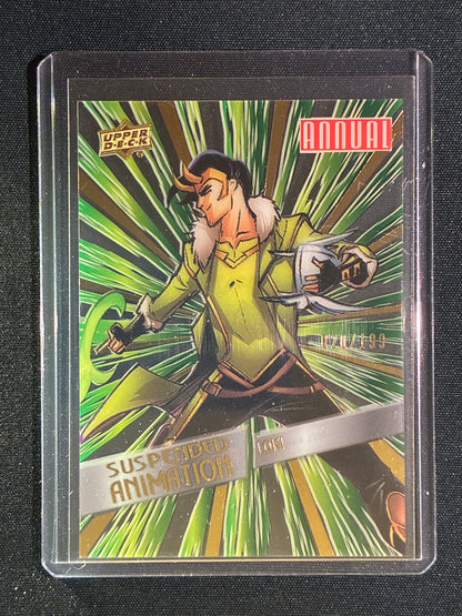 2023-24 Marvel Annual LOKI Suspended Animation Gold Acetate 20/199 #39
