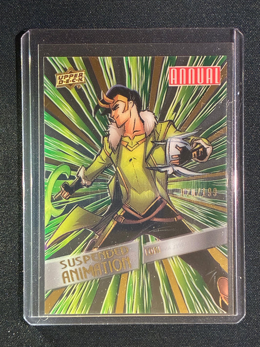 2023-24 Marvel Annual LOKI Suspended Animation Gold Acetate 20/199 #39