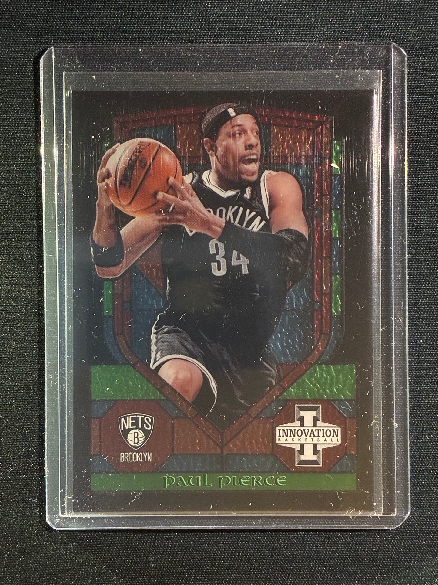 2013-14 Innovation PAUL PIERCE Stained Glass Green SP #33