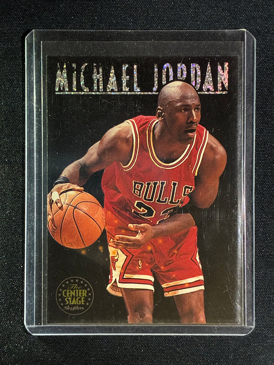 1993-94 Skybox MICHAEL JORDAN The Center Stage #1