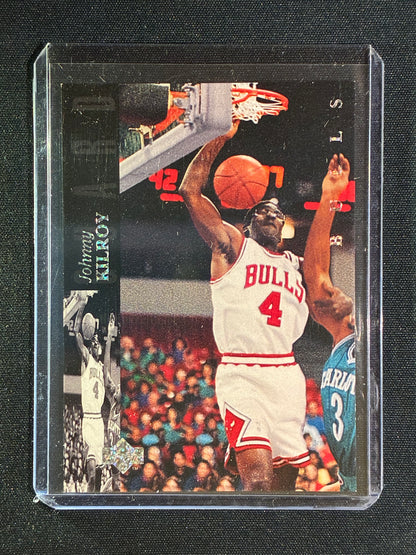 1994-95 Upper Deck MICHAEL JORDAN JOHNNY KILROY Promo Card #JK1