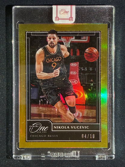 2020-21 One and One NIKOLA VUCEVIC Gold 4/10 #73