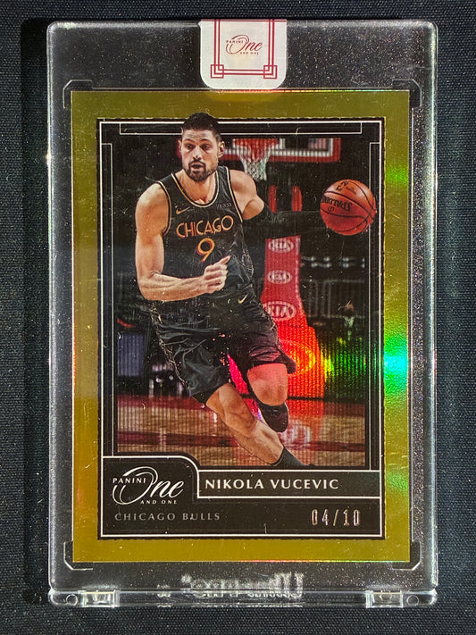 2020-21 One and One NIKOLA VUCEVIC Gold 4/10 #73