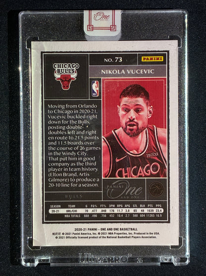 2020-21 One and One NIKOLA VUCEVIC Gold 4/10 #73
