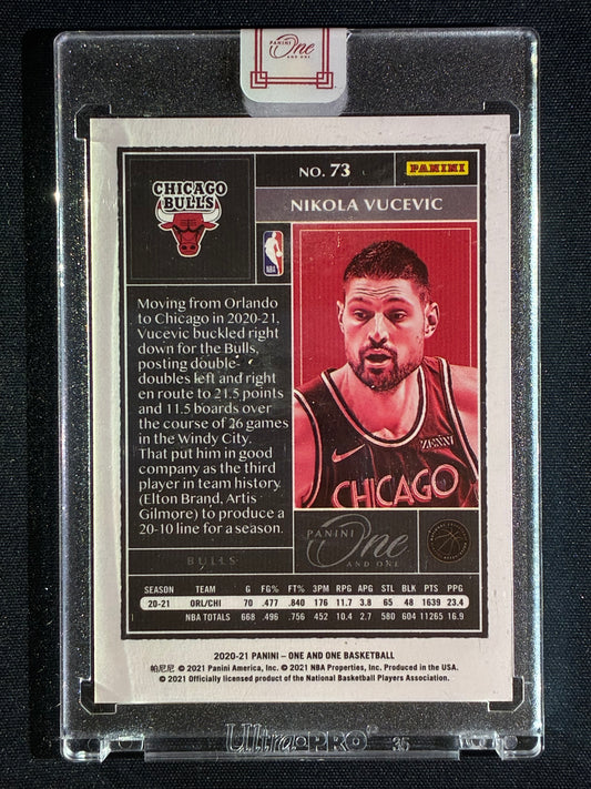 2020-21 One and One NIKOLA VUCEVIC Gold 4/10 #73
