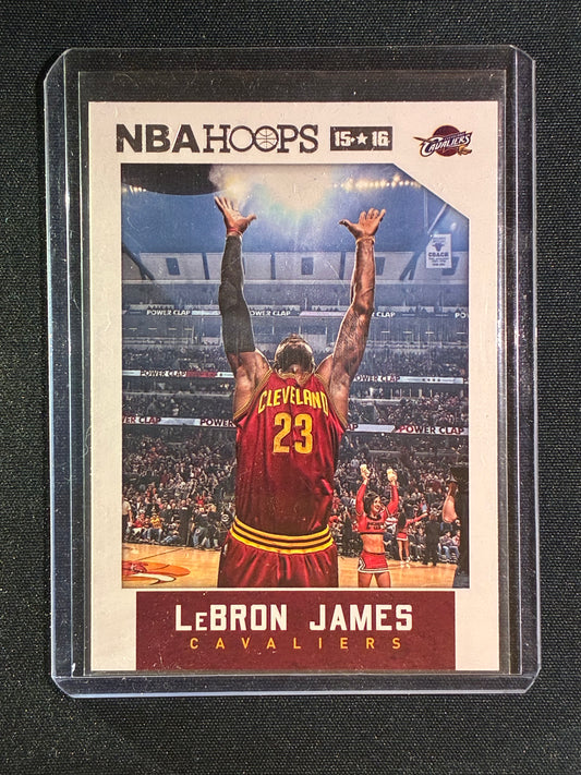 2015-16 Hoops LEBRON JAMES Base Chalk Toss #14