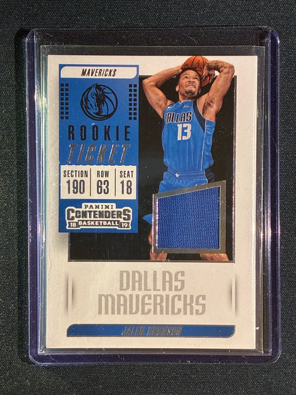 2018-19 Contenders JALEN BRUNSON Rookie Ticket Jersey Relic #JBR