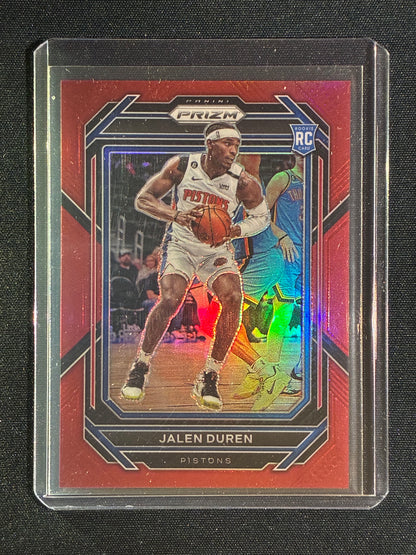 2022-23 Prizm JALEN DUREN Rookie Red Prizm 122/299 #239