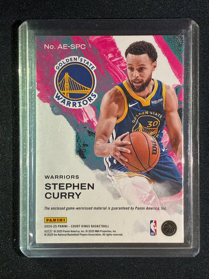 2024-25 Court Kings STEPHEN CURRY Artistic Endeavors Jersey Game Worn #SPC