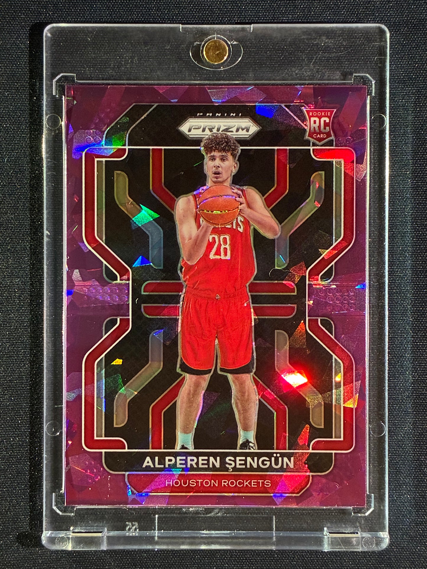 2021-22 Prizm ALPEREN SENGUN Rookie Purple Ice 45/149 #318