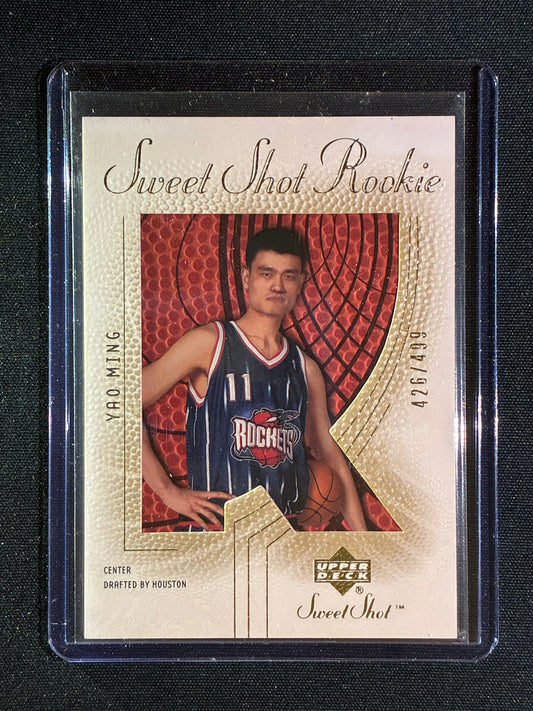 2002-03 Sweet Shot YAO MING Rookie 426/499 #132