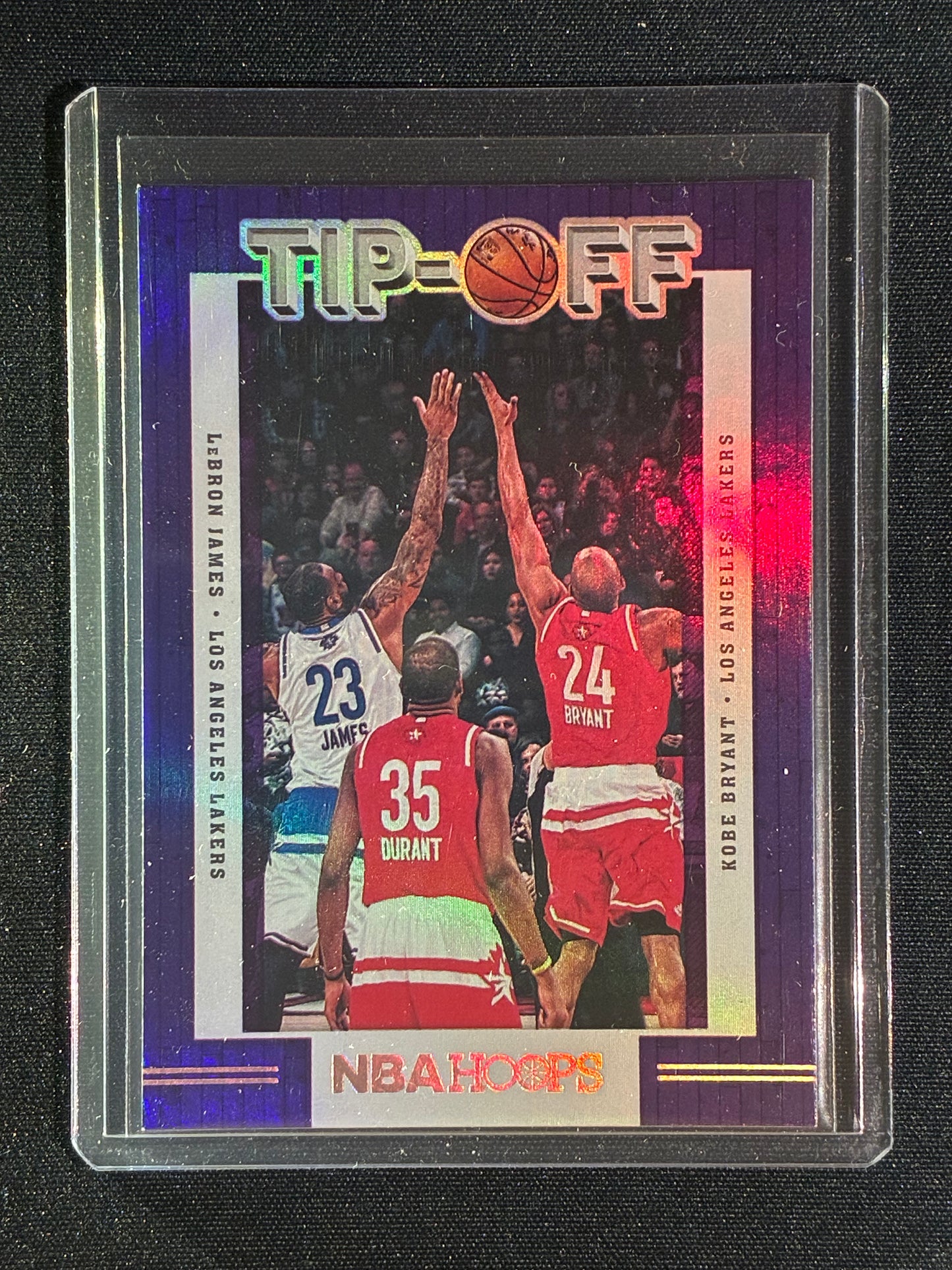 2019-20 Hoops LEBRON JAMES KOBE BRYANT Tip-Off #6 feat. KEVIN DURANT