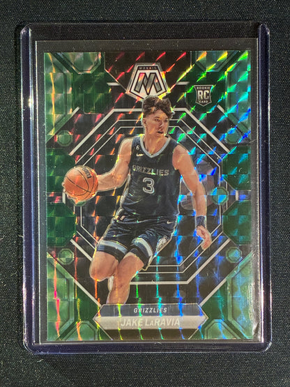 2022-23 Mosaic JAKE LARAVIA Rookie Choice Fusion Green 4/21 #204