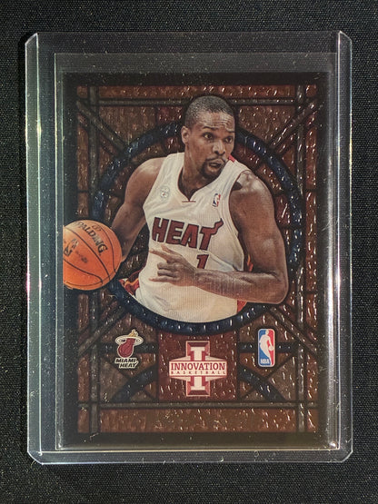 2012-13 Innovation CHRIS BOSH Stained Glass Red SP #79