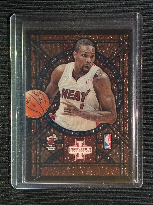 2012-13 Innovation CHRIS BOSH Stained Glass Red SP #79