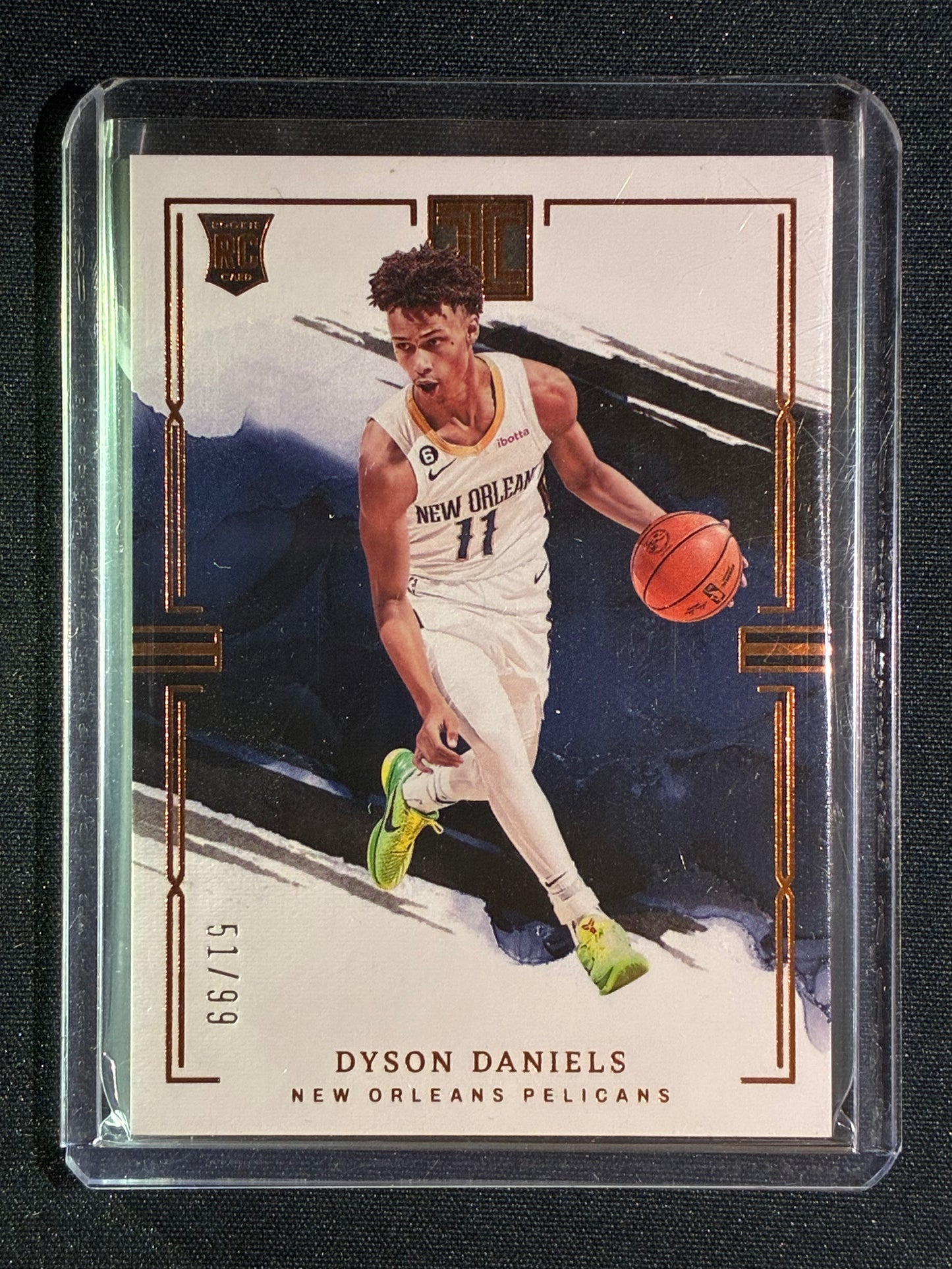 2022-23 Impeccable DYSON DANIELS Rookie Base Bronze 51/99