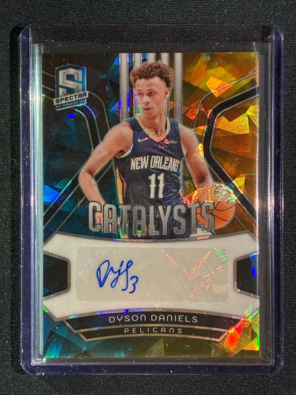 2023-24 Spectra DYSON DANIELS Catalysts Signature Auto Astral Cracked Ice 1/49