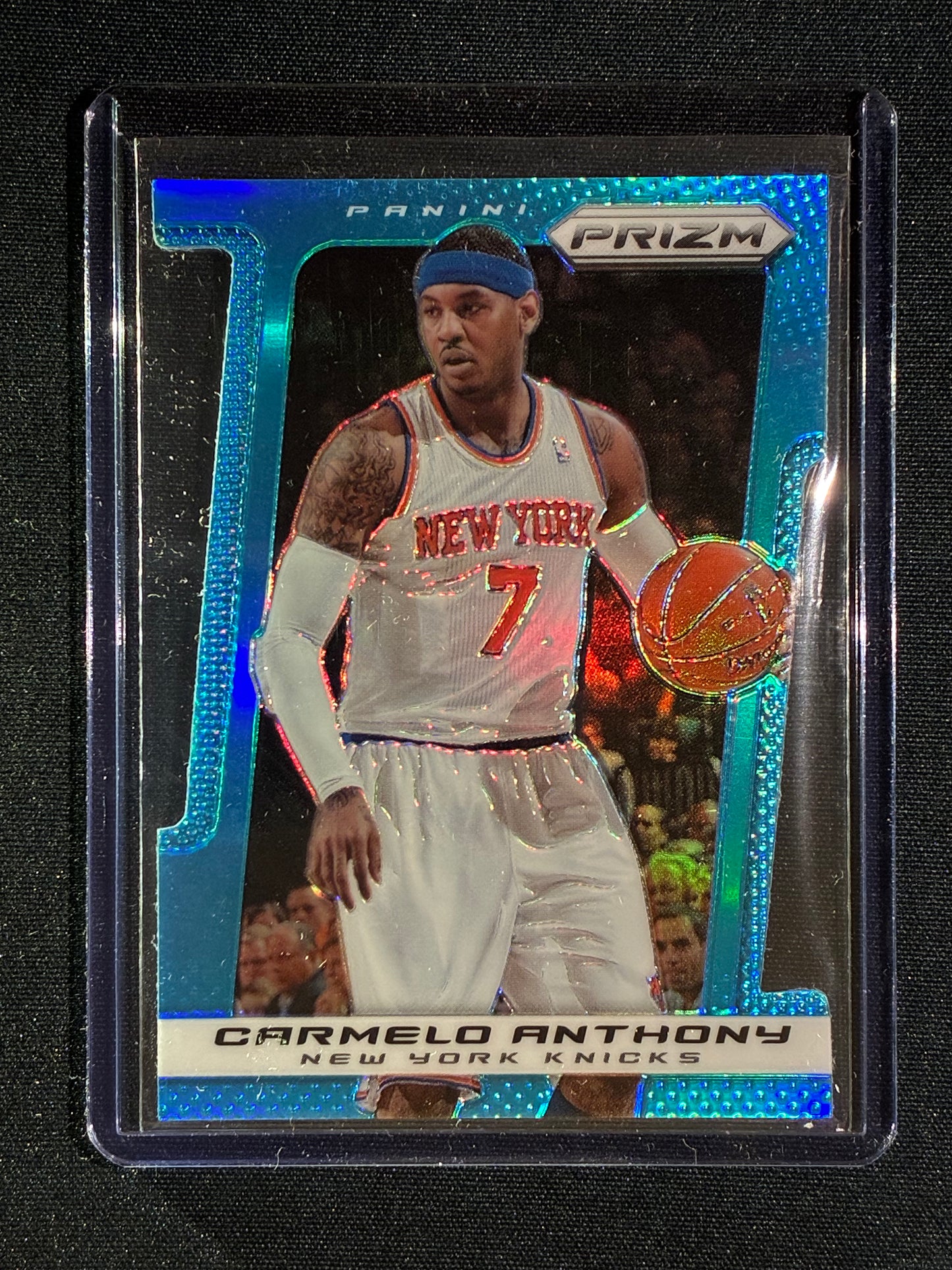 2013-14 Prizm CARMELO ANTHONY Light Blue Die-Cut 47/199 #172