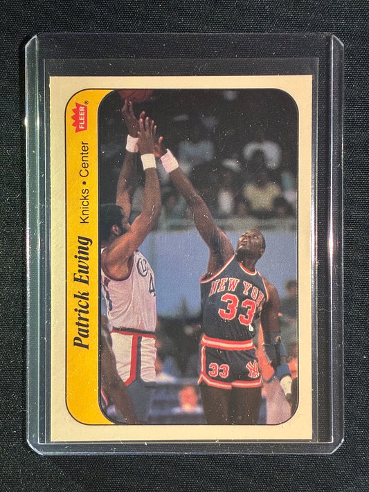 1986-87 Fleer PATRICK EWING Sticker #6