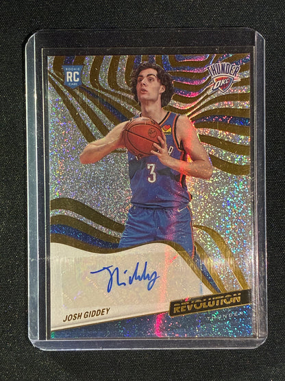 2021-22 Revolution JOSH GIDDEY Rookie Auto Base #JGD