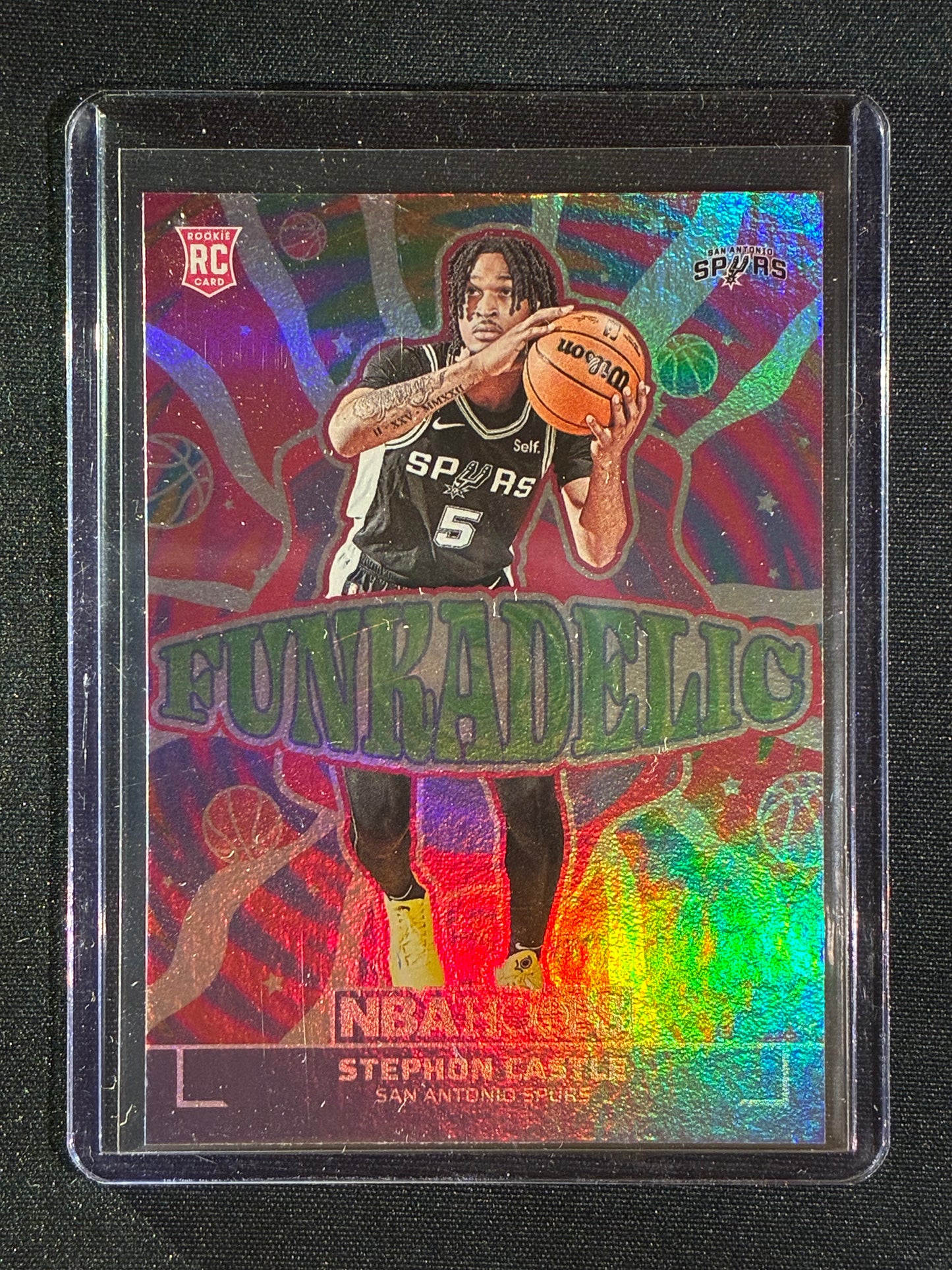 2024-25 Hoops STEPHON CASTLE Funkadelic Rookie SP #4