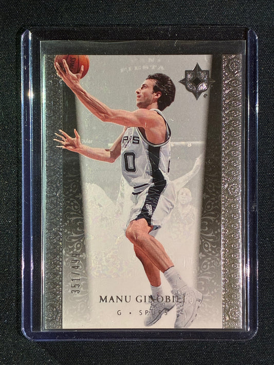 2006-07 Ultimate Collection MANU GINOBILI Base Silver 351/499 #121