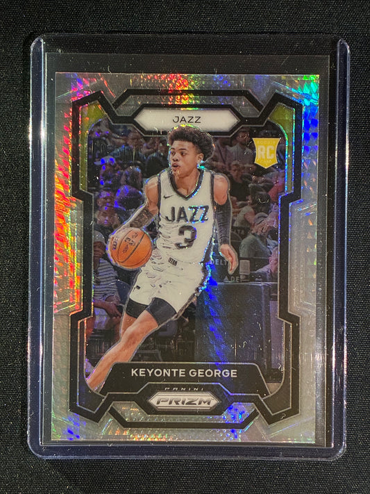 2023-24 Prizm KEYONTE GEORGE Rookie Hyper Prizm #127