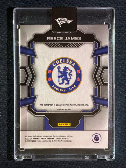 2023-24 Prizm EPL REECE JAMES Signatures Auto Choice Silver #RJ