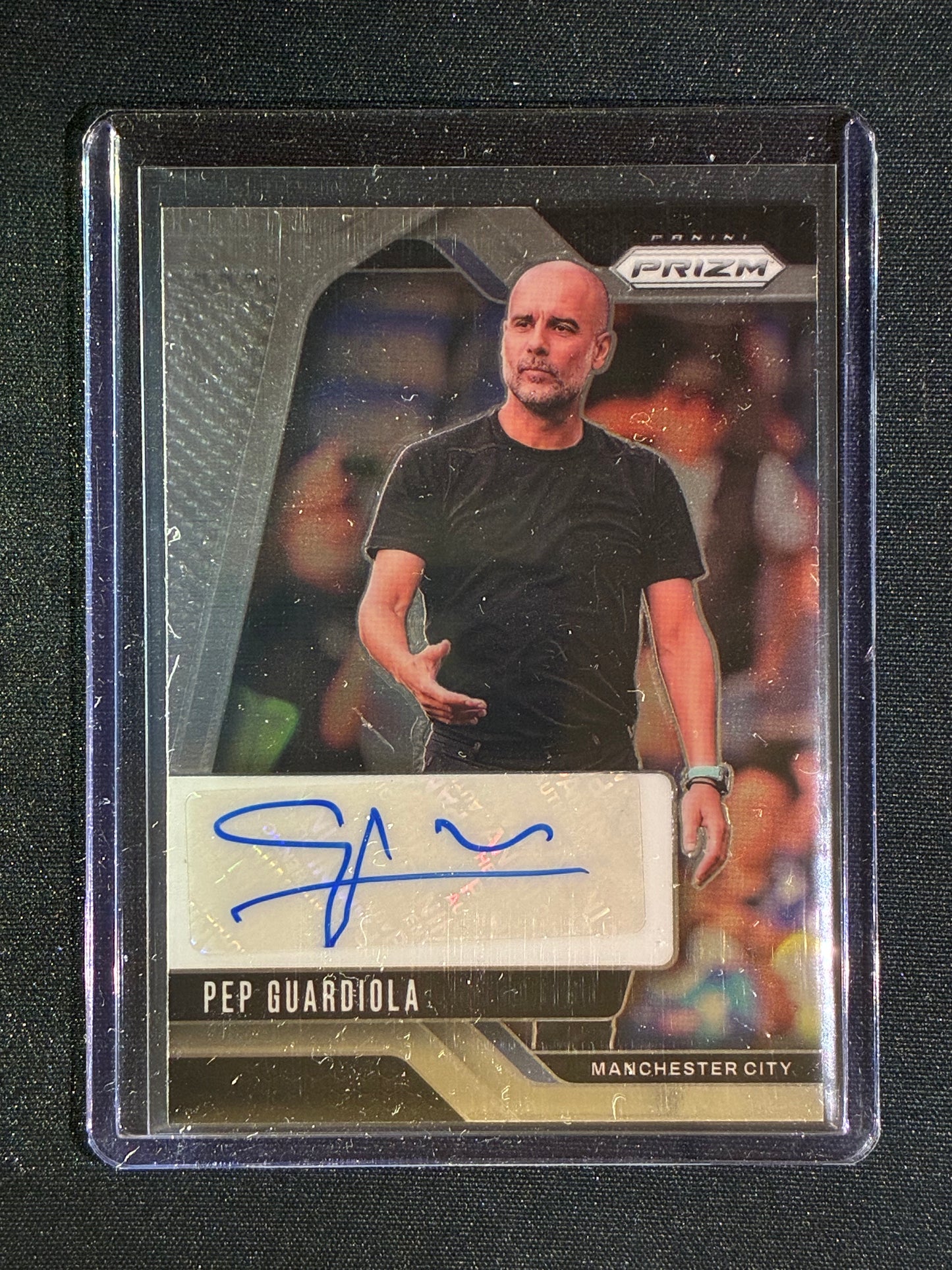 2024-25 Prizm EPL PEP GUARDIOLA Signatures Auto Base #PEP