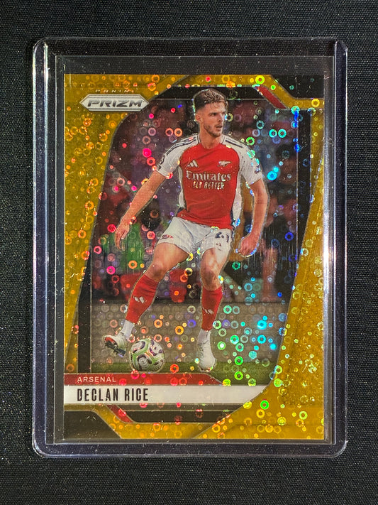 2024-25 Prizm EPL DECLAN RICE Breakaway Gold Prizm Disco 4/10 #22