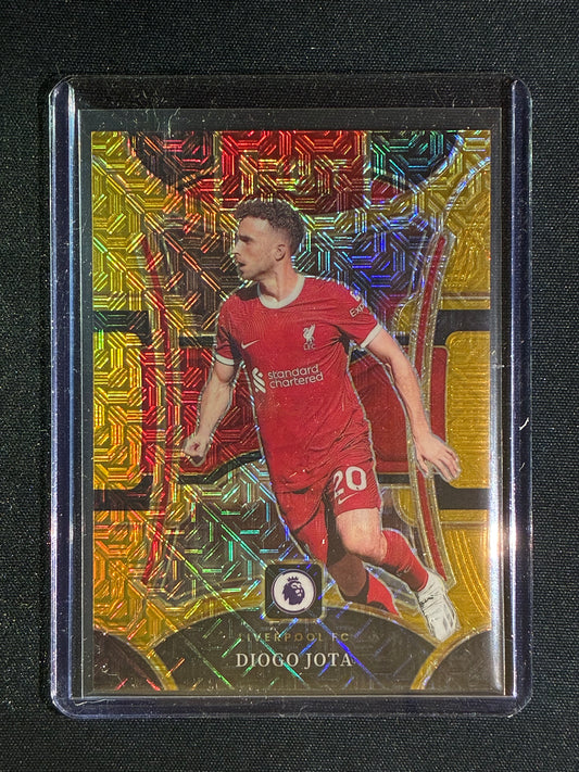2023-24 Select EPL DIOGO JOTA Mezzanine Gold Mojo 1/10 #152