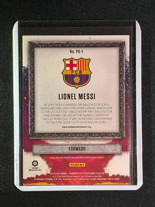 2019-20 Chronicles LIONEL MESSI Pitch Kings #1 SP