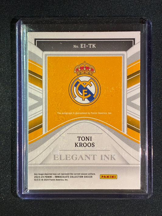 2023-24 Immaculate TONI KROOS Elegant Ink Auto Bronze 81/99 #TK