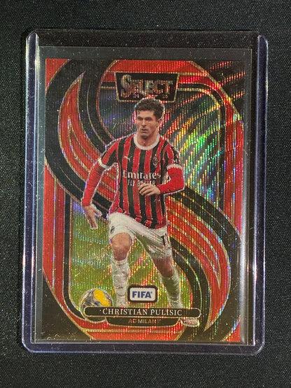 2024-25 Select FIFA CHRISTIAN PULISIC Mezzanine Red Wave 31/59 #141